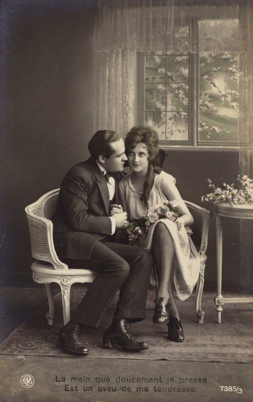 De hand die ik zachtjes druk is een bekentenis van mijn liefde door French Photographer
