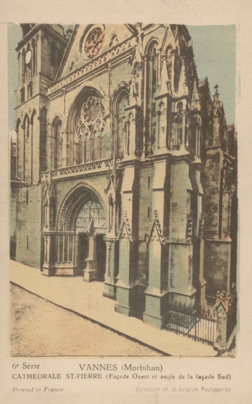Vannes, Kathedraal St Pierre door French Photographer