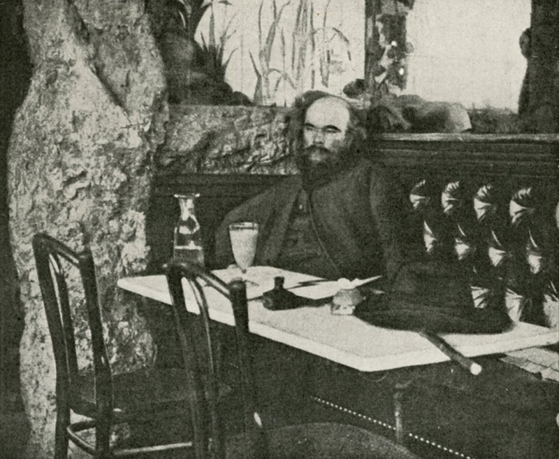Verlaine, de dichter van absint door French Photographer