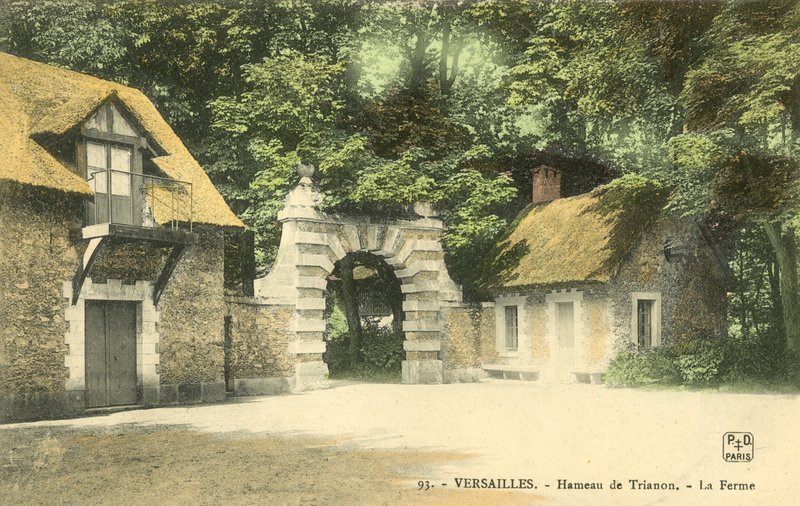 Versailles, Hameau De Trianon, De Boerderij door French Photographer