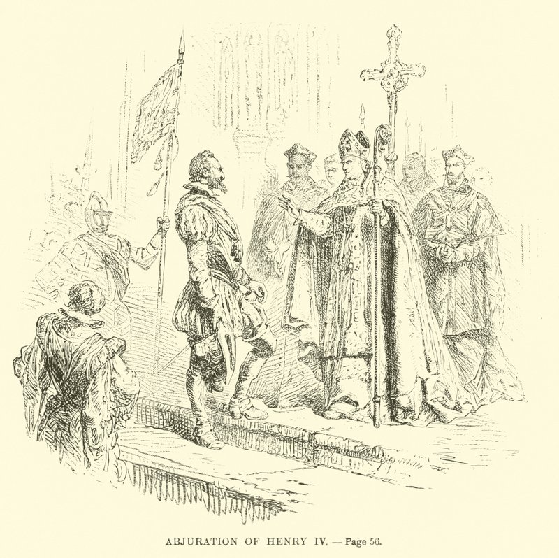 Afzwering van Hendrik IV door French School