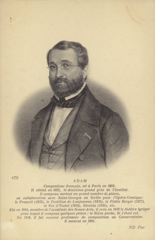 Adolphe Adam, Franse componist en muziekcriticus (1803-1856) door French School