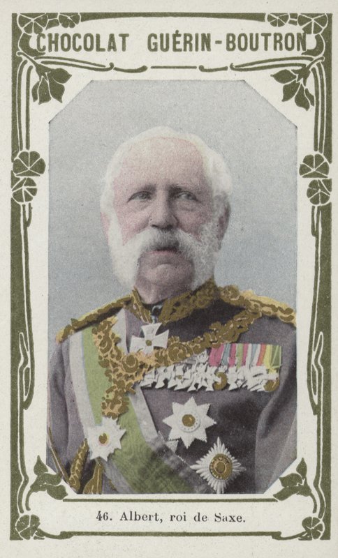 Albert, Koning van Saksen door French School