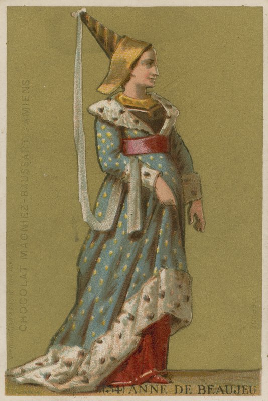 Anne de Beaujeu door French School