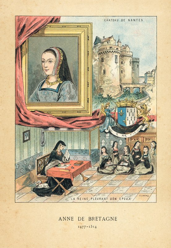 Anne de Bretagne door French School