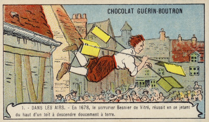 Poging tot vlucht van de slotenmaker Besnier door French School
