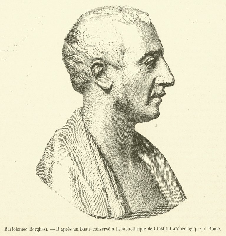 Bartolomeo Borghesi door French School