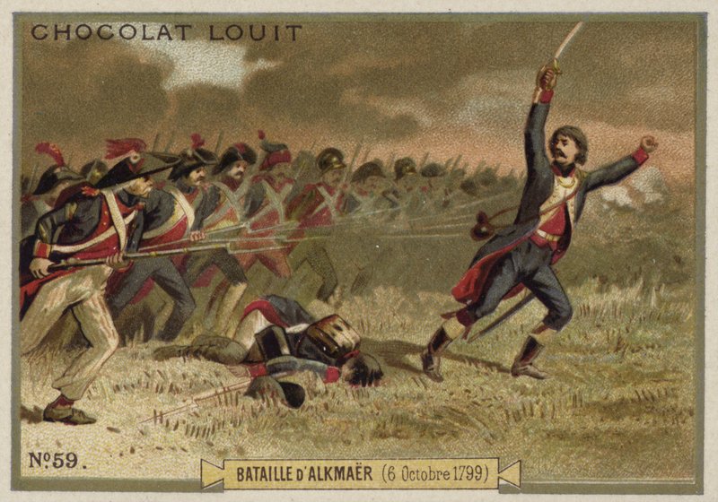 Slag bij Alkmaar, Franse Revolutionaire Oorlogen, 6 oktober 1799 door French School