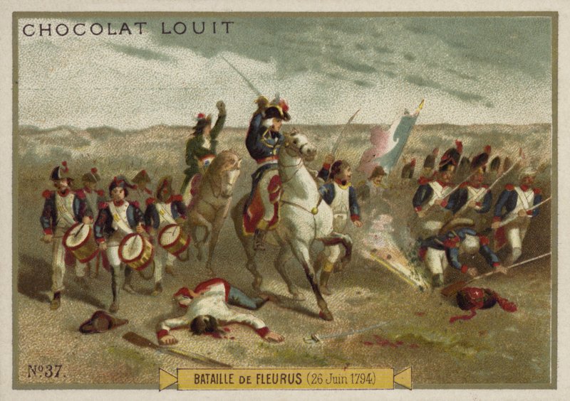 Slag bij Fleurus, Franse Revolutionaire Oorlogen, 26 juni 1794 door French School