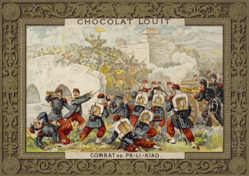 Slag bij Palikao, Peking, Tweede Opiumoorlog, 1860 door French School