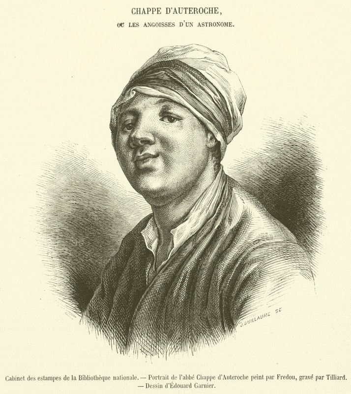 Prentenkabinet van de Nationale Bibliotheek, Portret van abt Chappe d