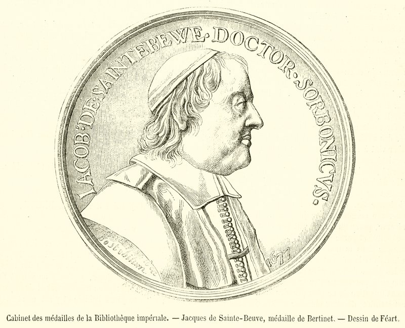 Kabinet van medailles van de keizerlijke bibliotheek, Jacques de Sainte-Beuve, medaille van Bertinet door French School