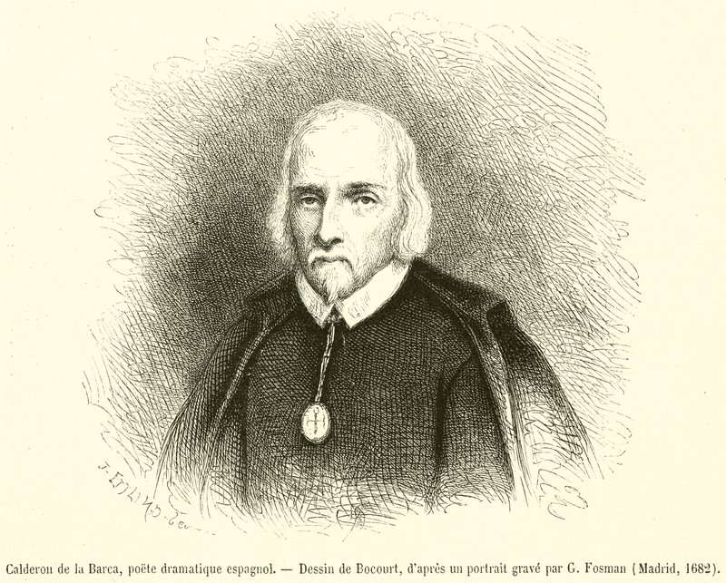 Calderon de la Barca, Spaanse toneeldichter door French School