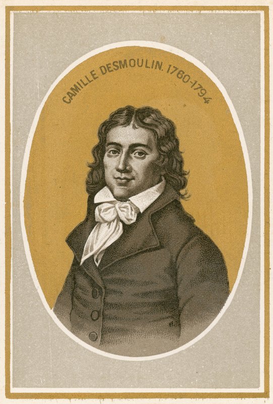 Camille Desmoulins door French School