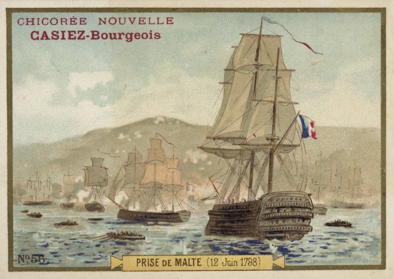 Inname van Malta door de Fransen, 12 juni 1798 door French School