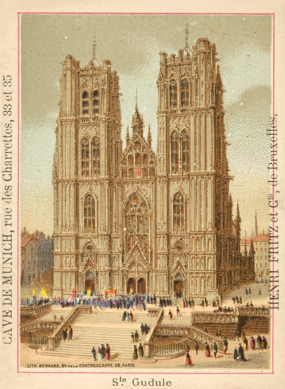 Kathedraal van Sint-Michiel en Sint-Goedele, Brussel door French School