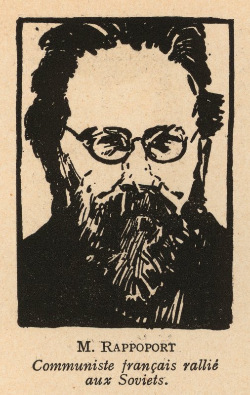 Charles Rappoport, in Litouwen geboren Franse communistische politicus (litho) door French School