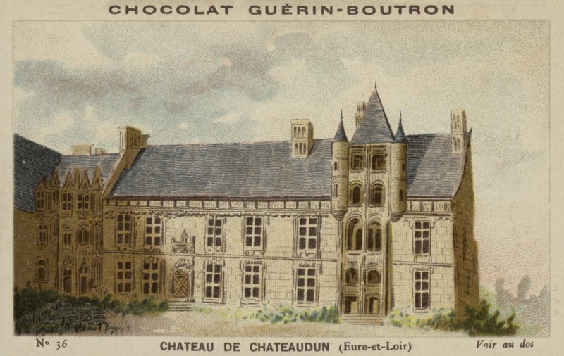 Kasteel van Chateaudun, Eure-et-Loir door French School