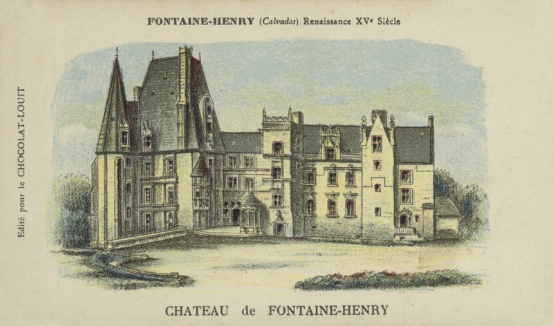 Kasteel van Fontaine-Henry, Fontaine-Henry, Calvados door French School