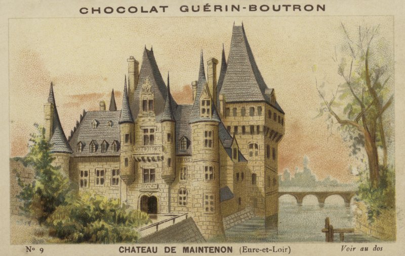 Kasteel van Maintenon, Eure-et-Loir door French School