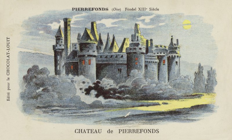 Kasteel van Pierrefonds, Pierrefonds, Oise door French School