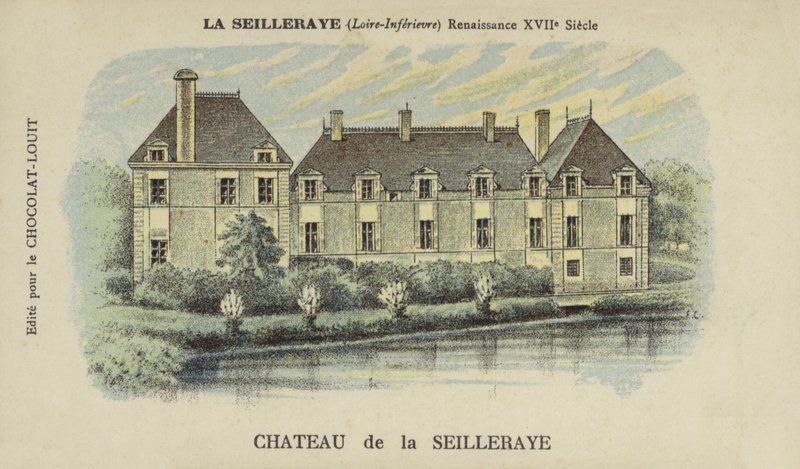 Kasteel van Seilleraye, la Seilleraye, Loire-Inferieure door French School