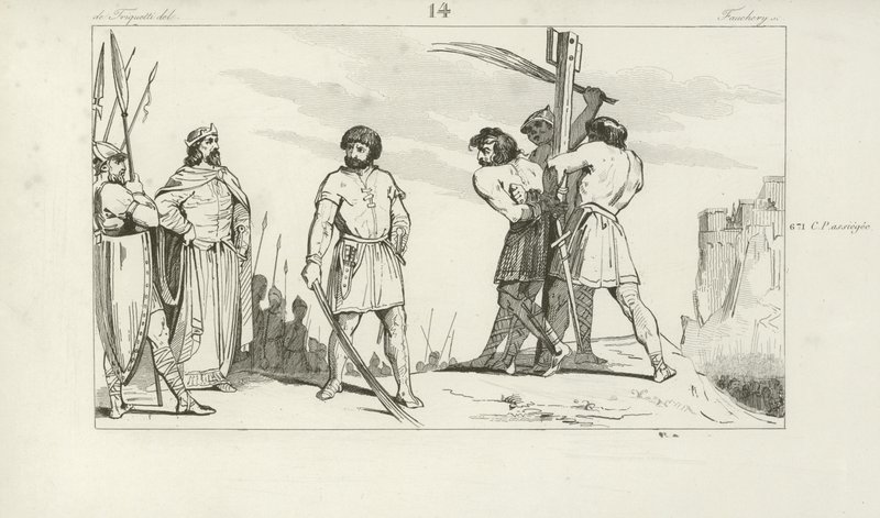 Childerik II, koning van de Franken door French School