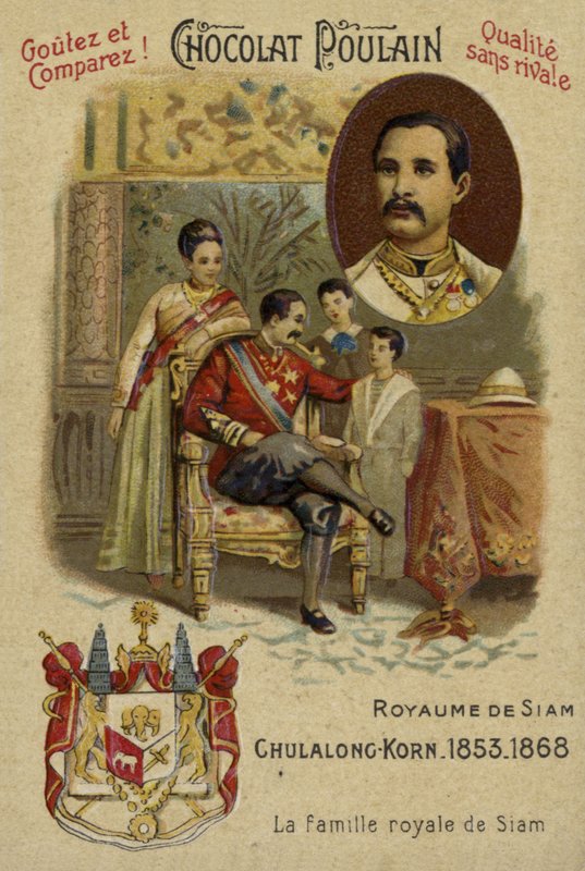 Chulalongkorn, koning van Siam door French School