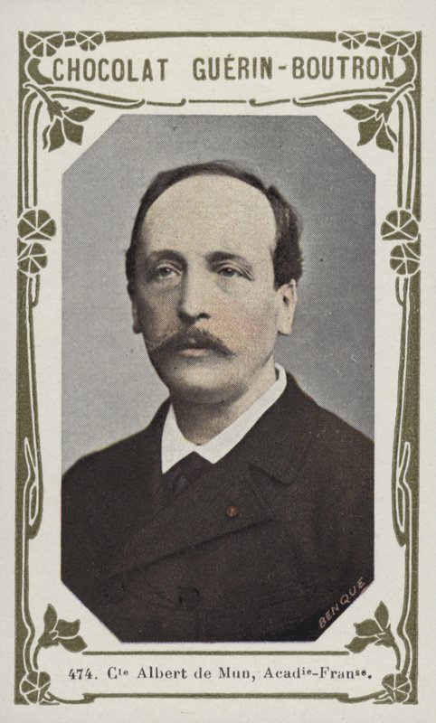 Graaf Albert de Mun, Academie-Francaise door French School