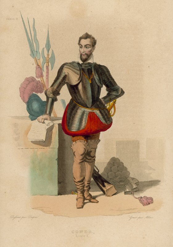 Louis I de Condé door French School