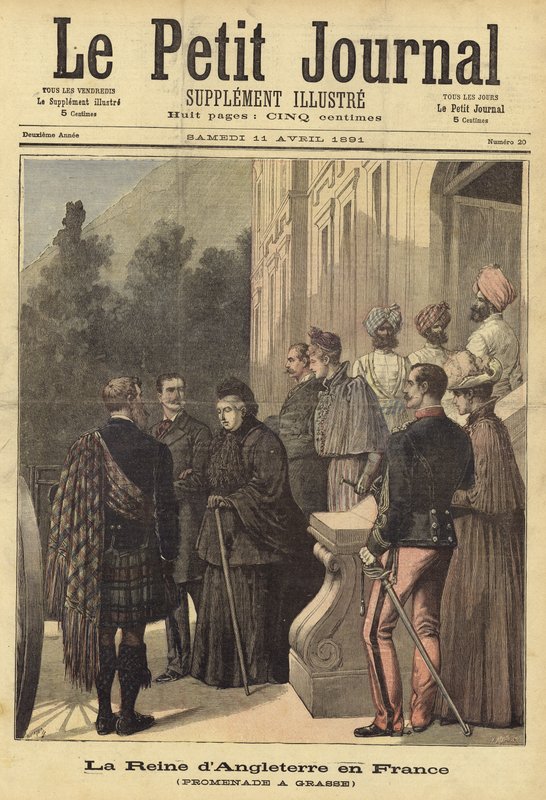 Omslag van Le Petit Journal, 11 april 1891 door French School