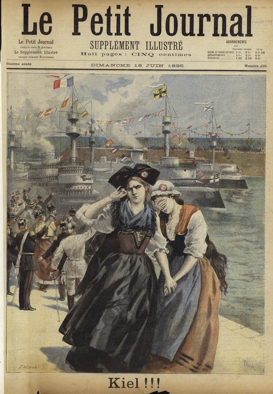 Omslag van Le Petit Journal, 16 juni 1895 door French School