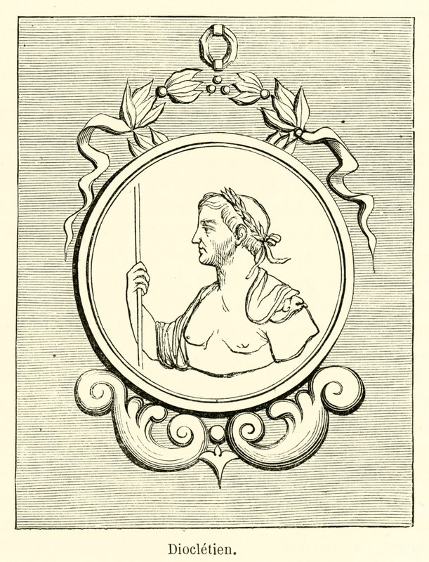 Diocletianus door French School