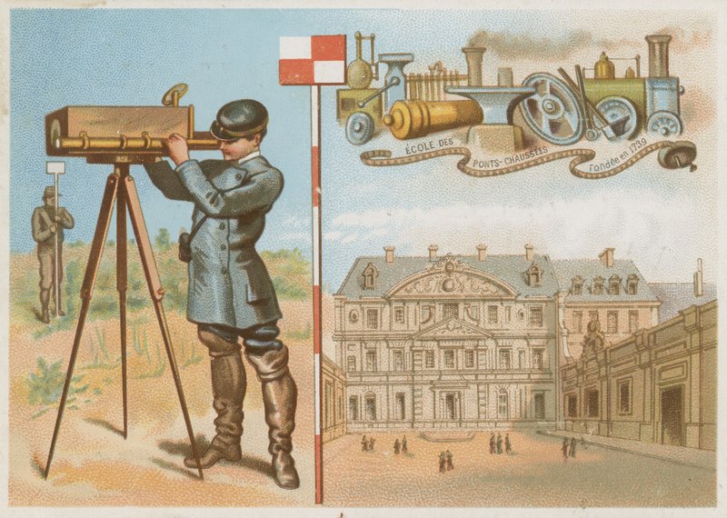 Ecole des Ponts-Chaussees, opgericht in 1739 door French School
