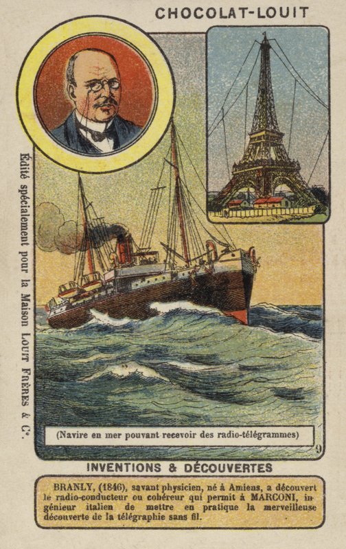 Edouard Branly, Franse natuurkundige en uitvinder door French School