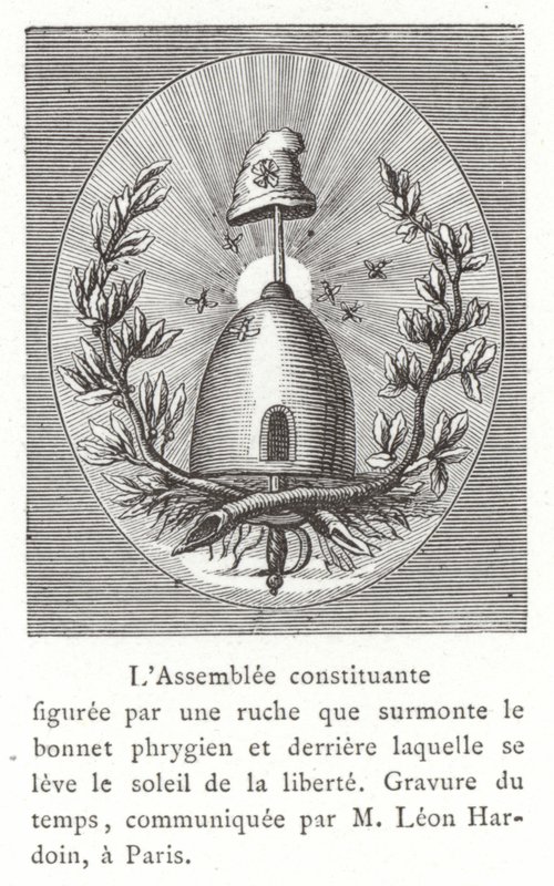 Embleem van de Grondwetgevende Vergadering, Franse Revolutie door French School