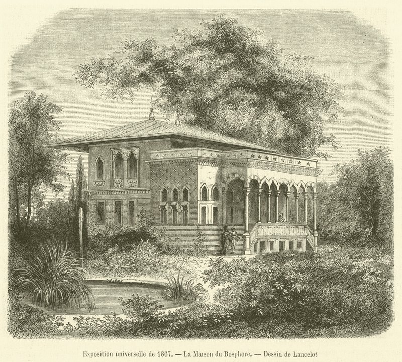 Wereldtentoonstelling van 1867, Het Huis van de Bosporus door French School