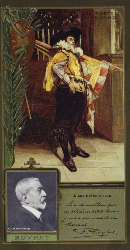 Ferdinand Roybet, Frans schilder (chromolitho) door French School