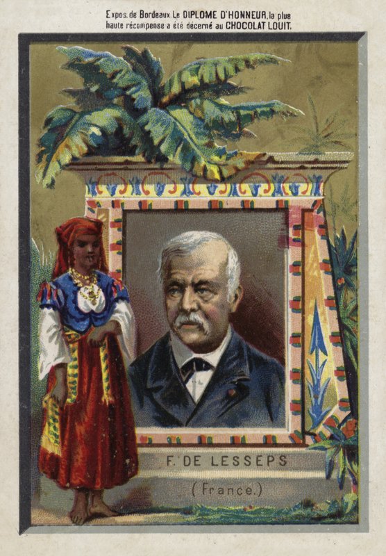Ferdinand de Lesseps, Franse ondernemer en kanaalbouwer door French School