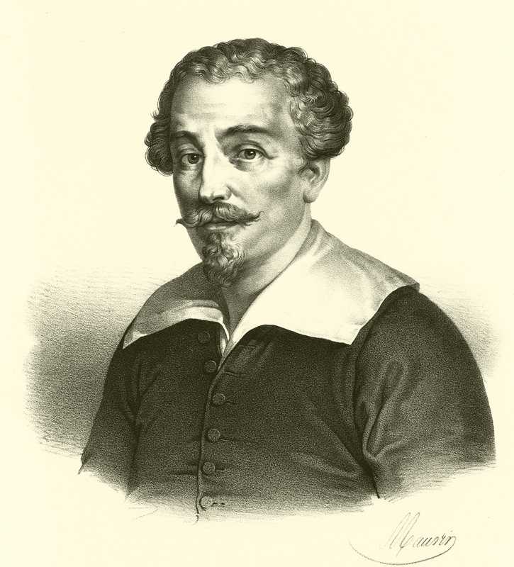 Francesco Albani of Albano, portret door French School