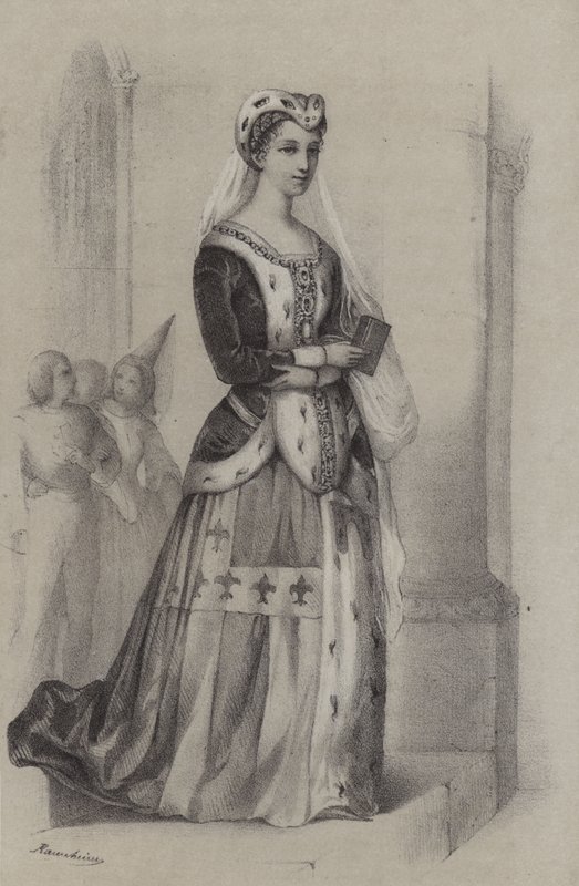 Francoise De Bretagne, Hertogin van Bretagne door French School