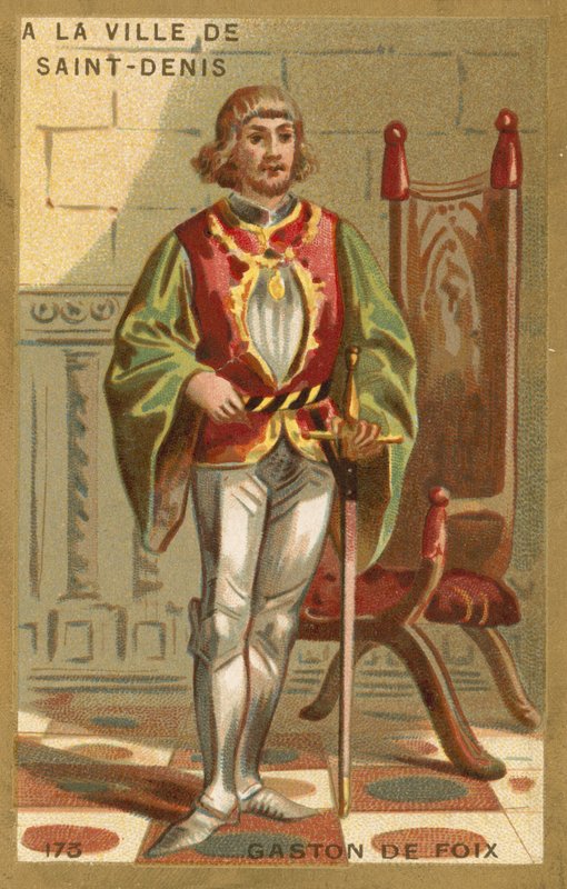 Gaston de Foix, hertog van Nemours, Franse soldaat door French School