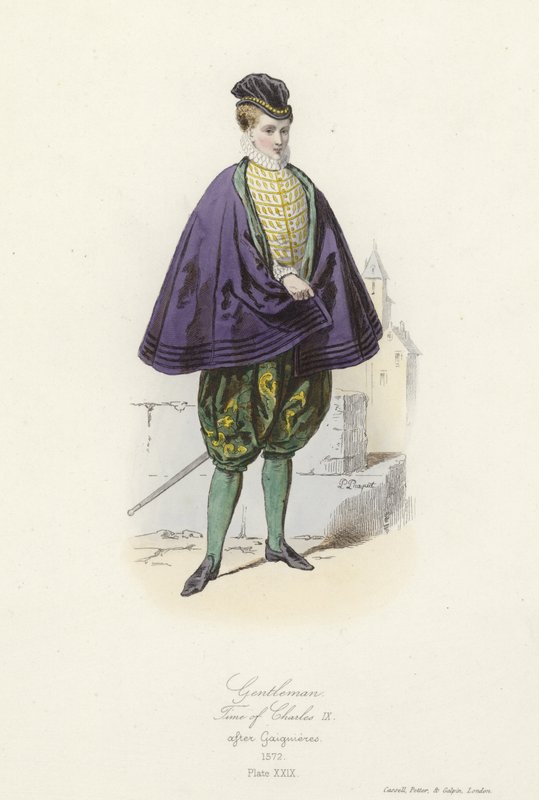 Edelman uit de tijd van Karel IX van Frankrijk door French School