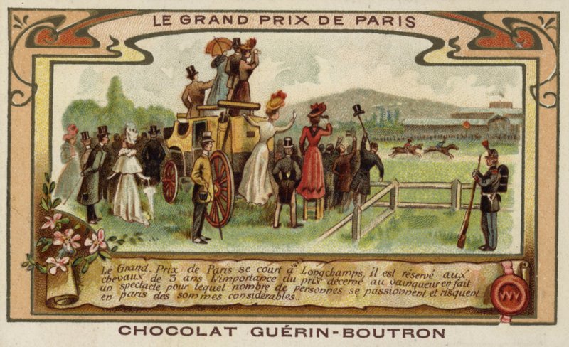 Grand Prix de Paris paardenrace, Longchamps door French School