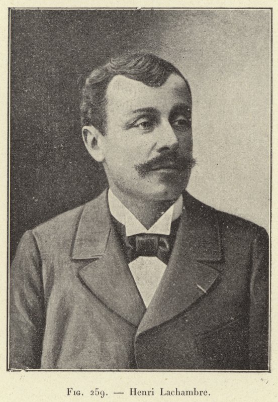 Henri Lachambre door French School