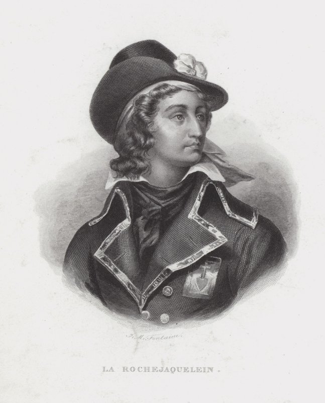 Henri de la Rochejaquelein, Franse royalistische generaal van de Vendée-opstand door French School