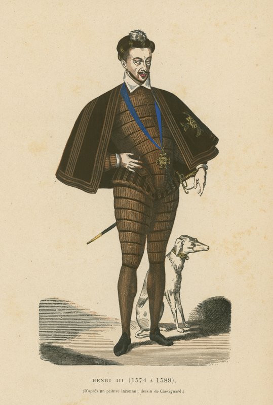 Hendrik III van Frankrijk door French School