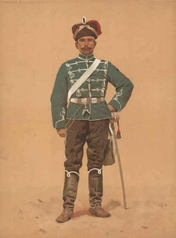 Hessisches Husaren Regt No 13 door French School