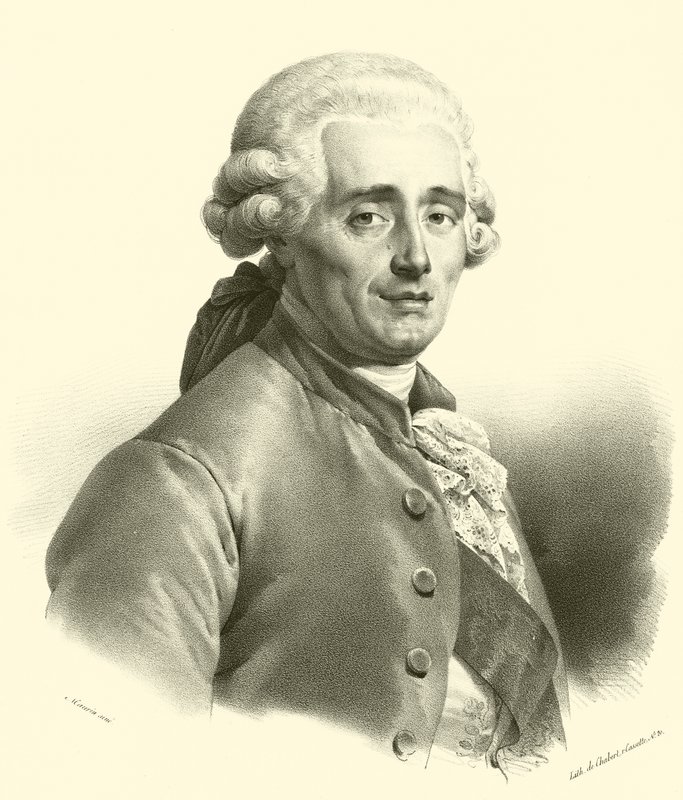 Joseph-Marie Vien, portret door French School