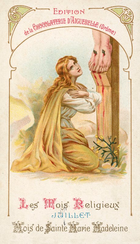 Juli, maand van St. Maria Magdalena door French School